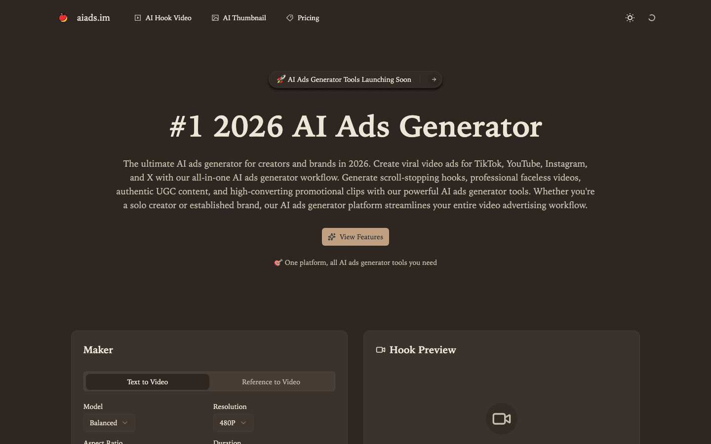 aiads - AI video ads for every channel