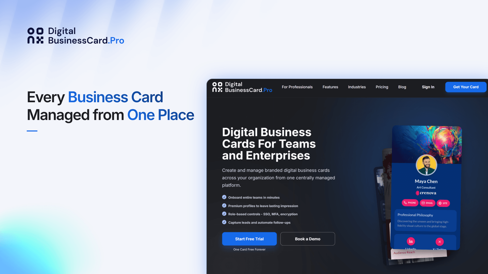 Digital Business Card PRO - Make Every Connection Count