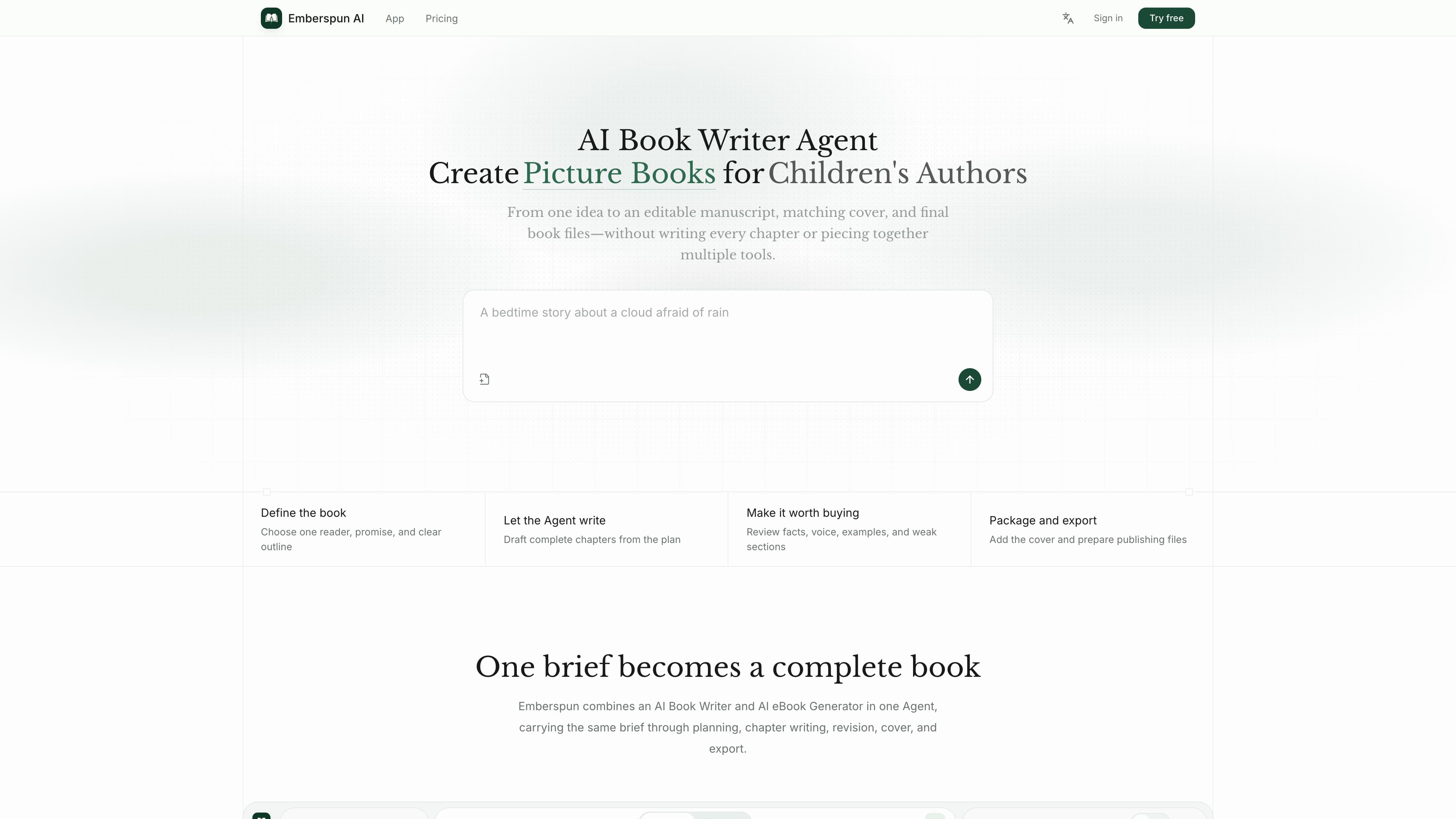 Emberspun AI Book Writer - AI book writer