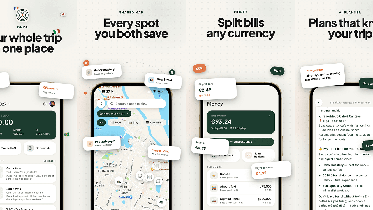 getonva.app - The Shared Travel OS