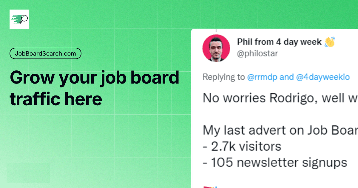 JobBoardSearch 🔎 - Meta directory of job boards