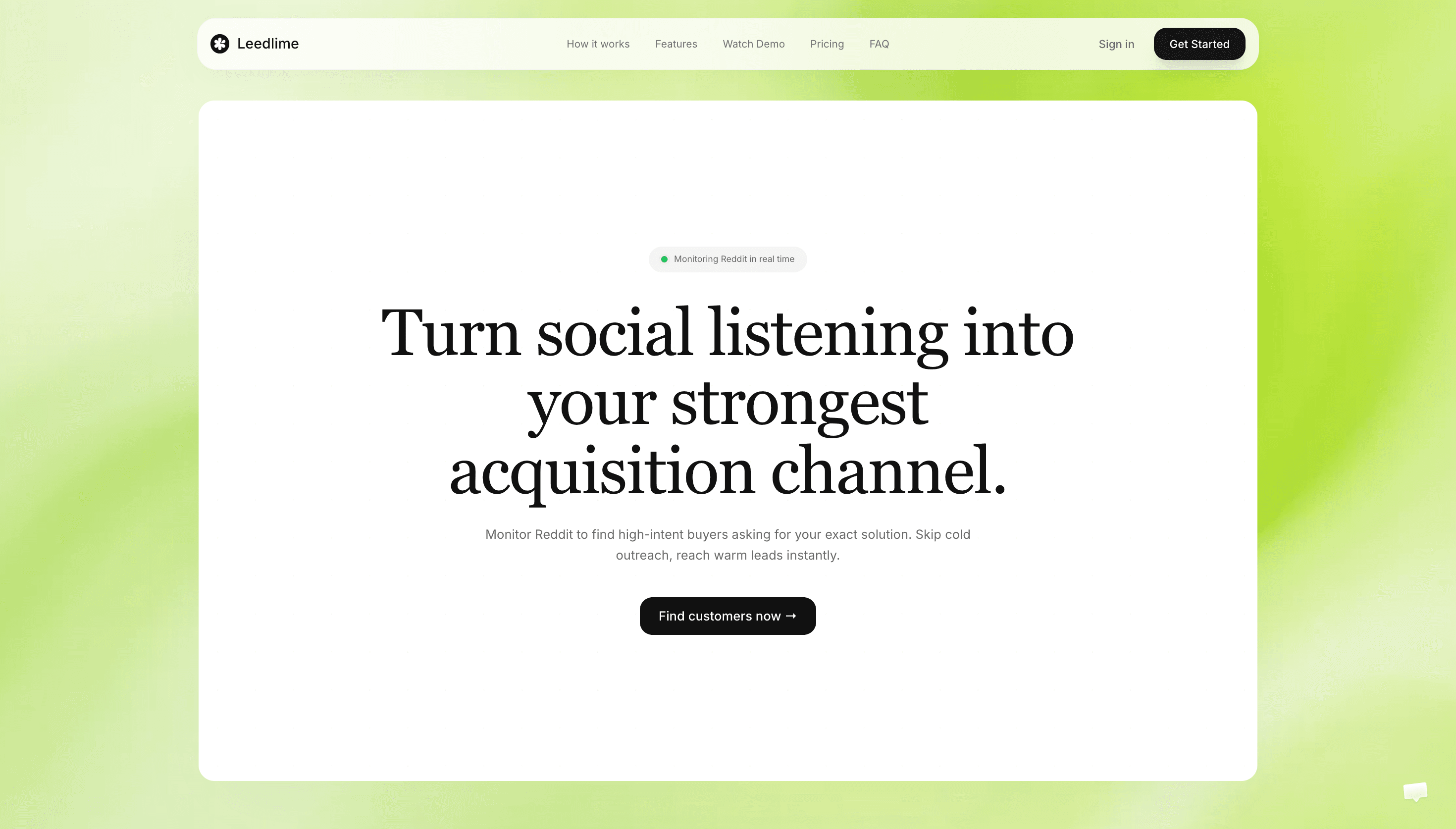 Leedlime - Find high-intent conversations