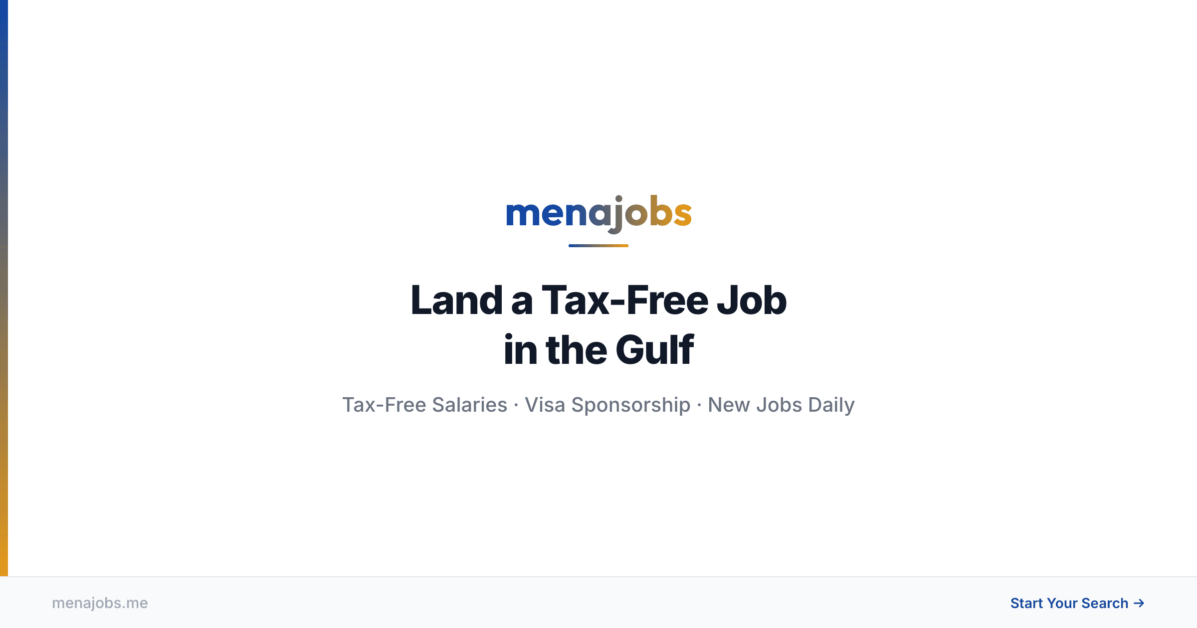 Menajobs.me - Land your next Gulf job faster