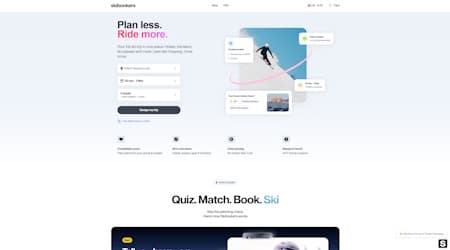 Skibookers - AI-powered ski trip planner
