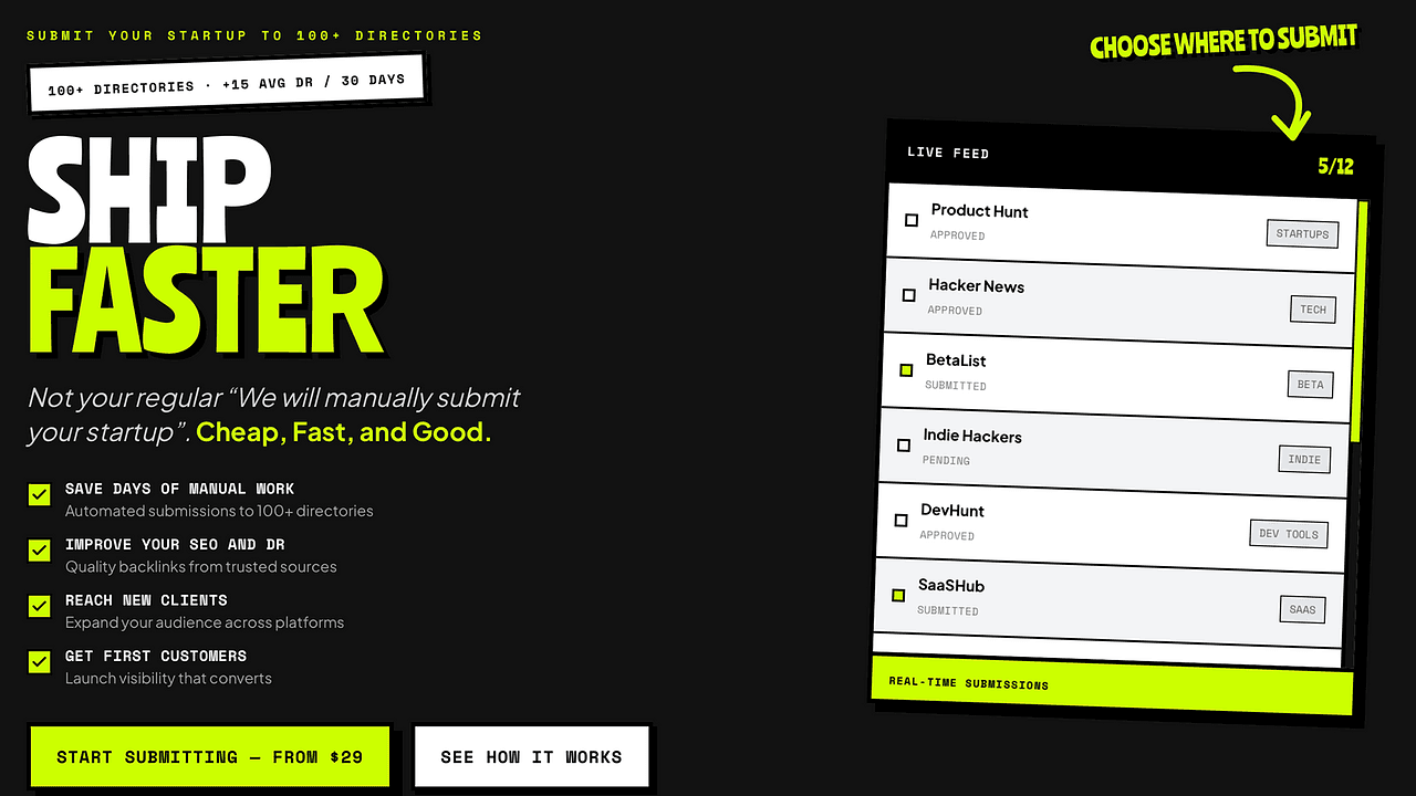 Submitator - Automate 100+ directory
