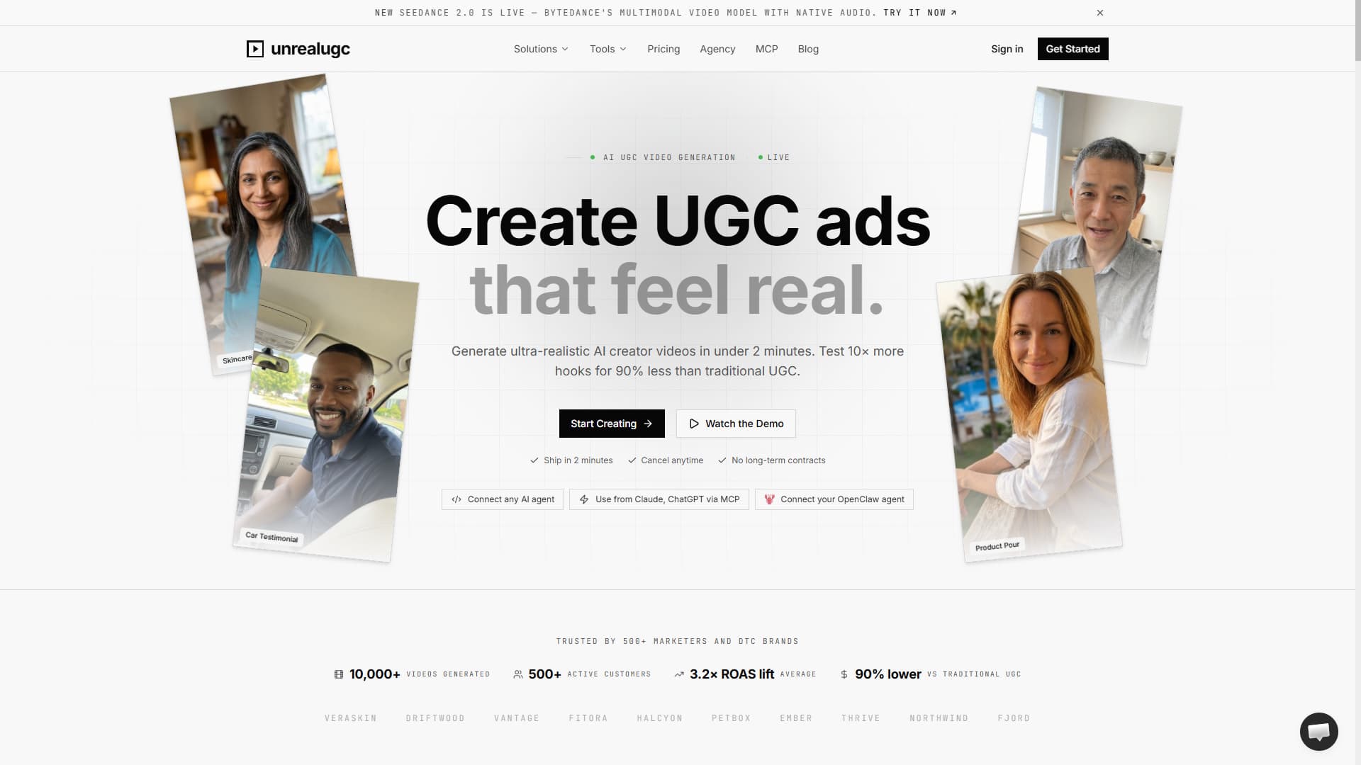 UnrealUGC - AI UGC video ads
