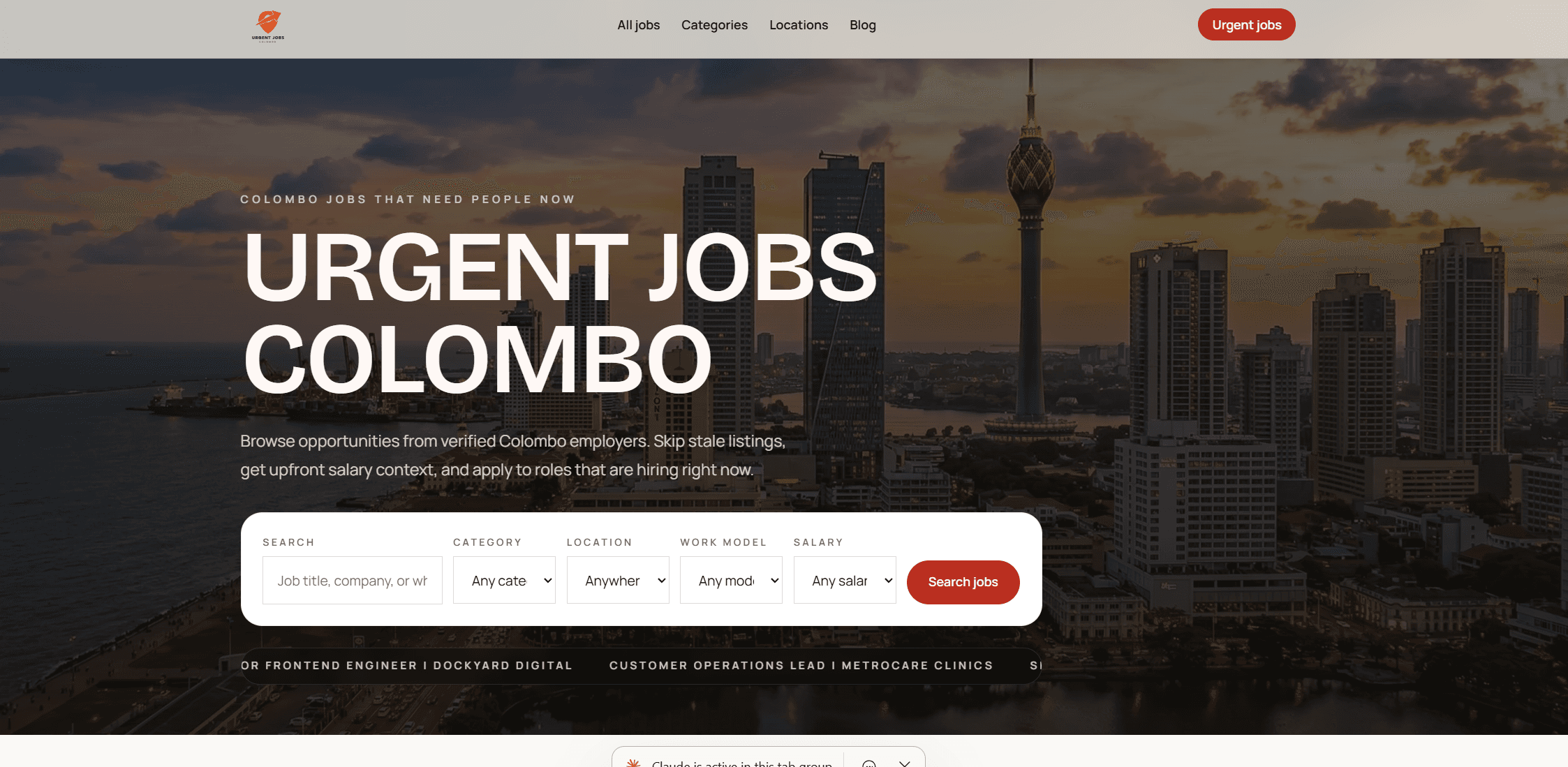 Urgent Jobs Colombo - live jobs in Colombo