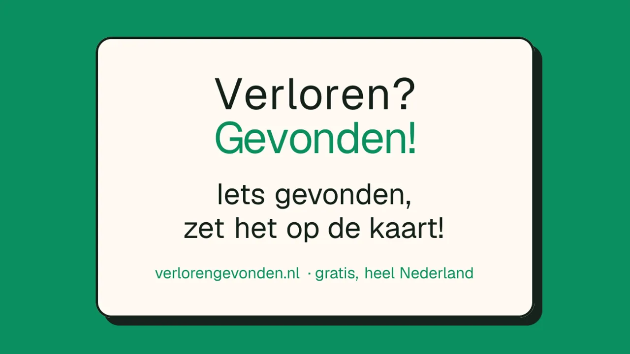 verlorengevonden.nl - Find lost items on a local map