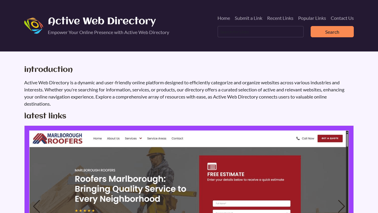 Active Web Directory