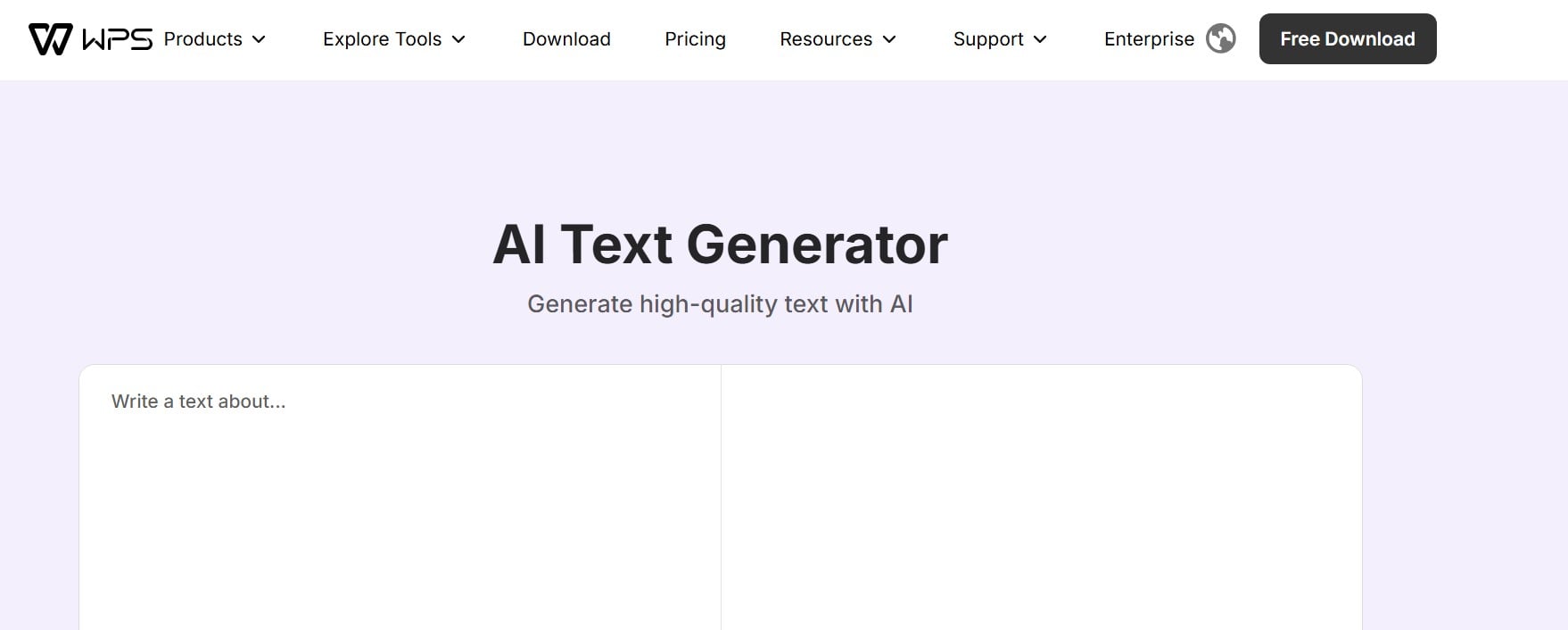 AI Text Generator