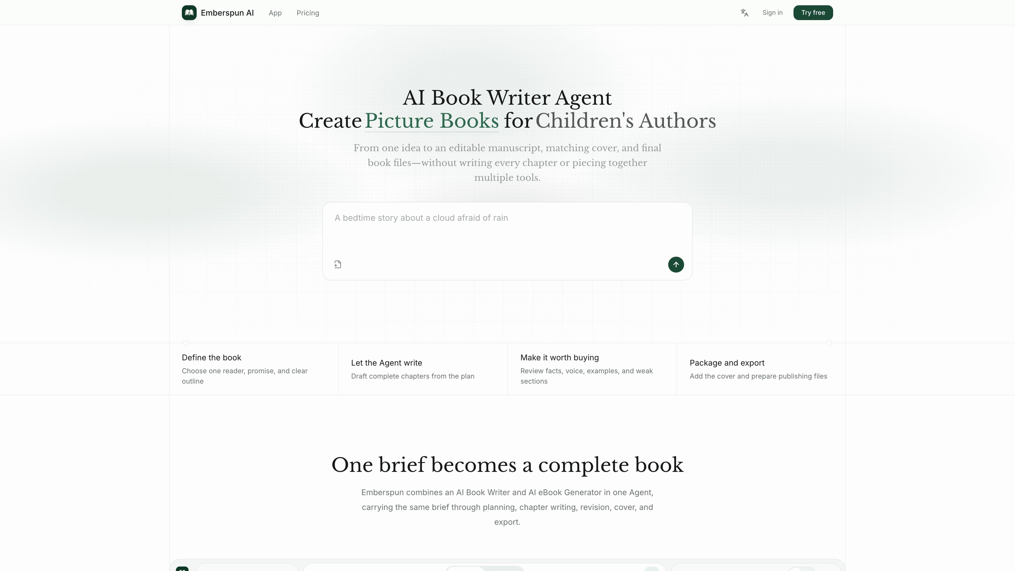Emberspun AI Book Writer