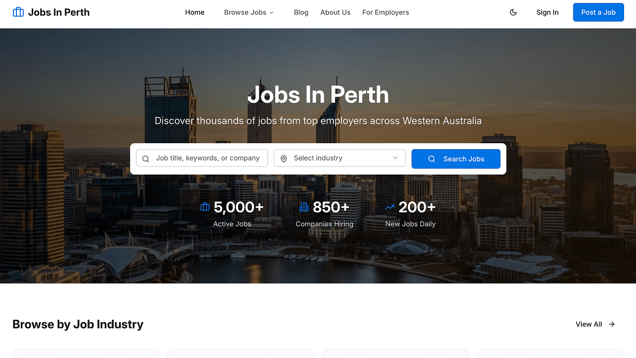 Jobs In Perth
