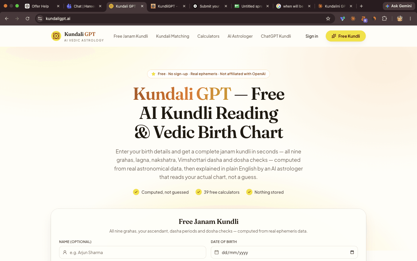 Kundali GPT