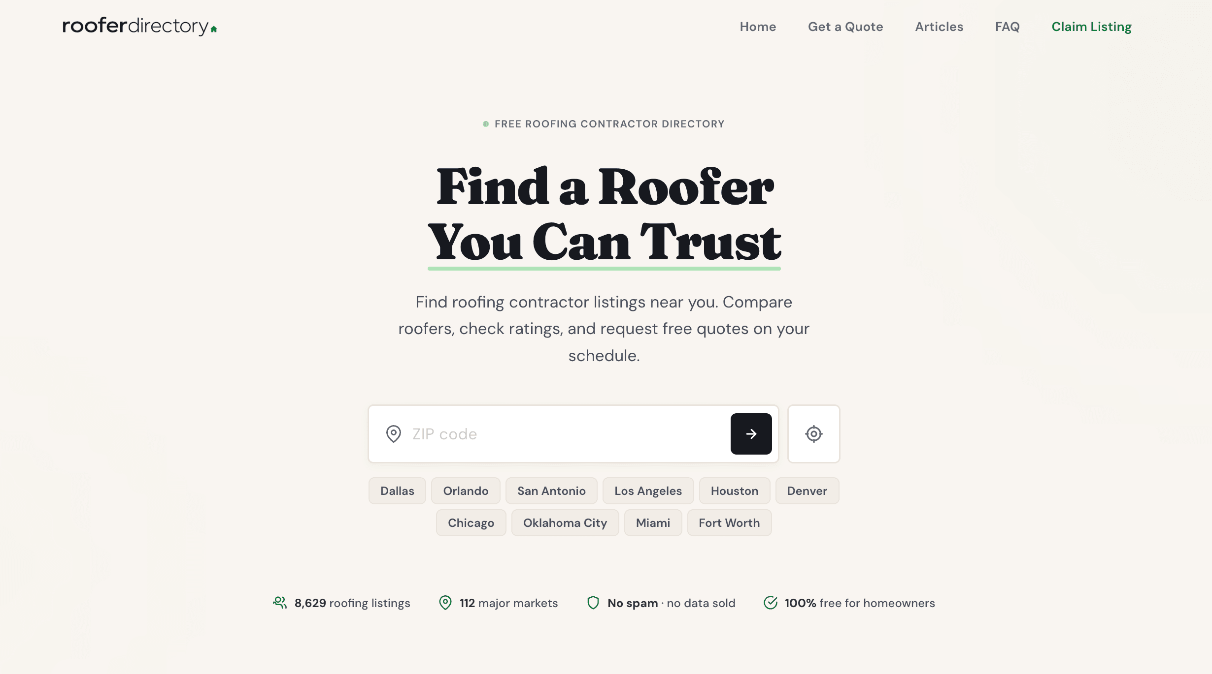 Roofer Directory