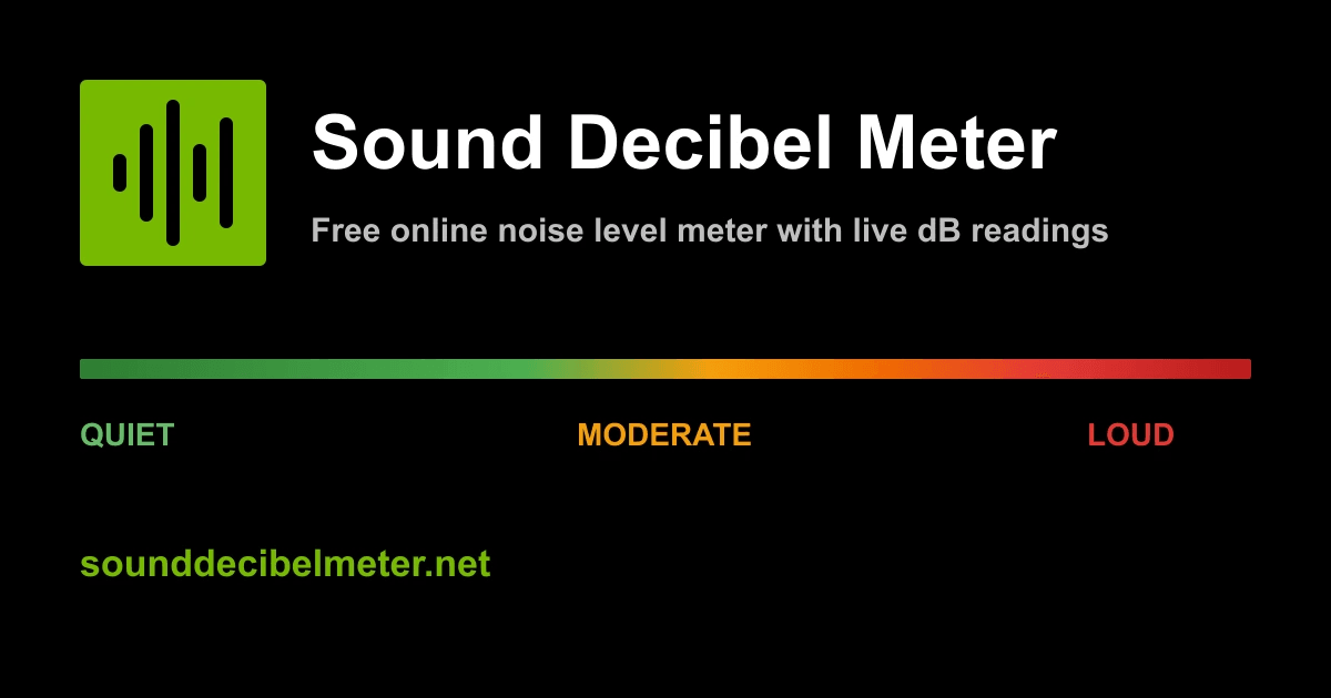 sound decibel meter
