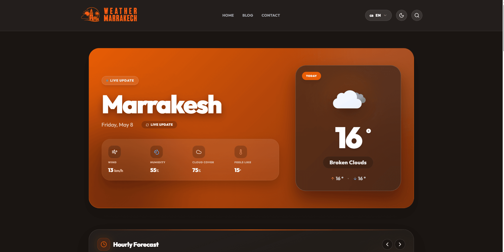 Weather Marrakech