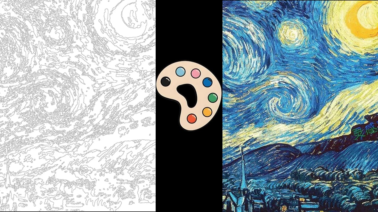 Paint by Numbers Generator - Photo to a Paint by Numbers
