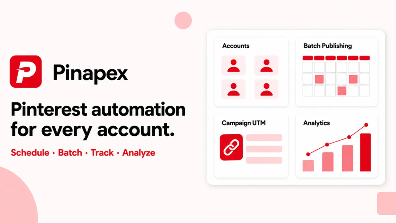 Pinapex - Schedule and batch publish Pin