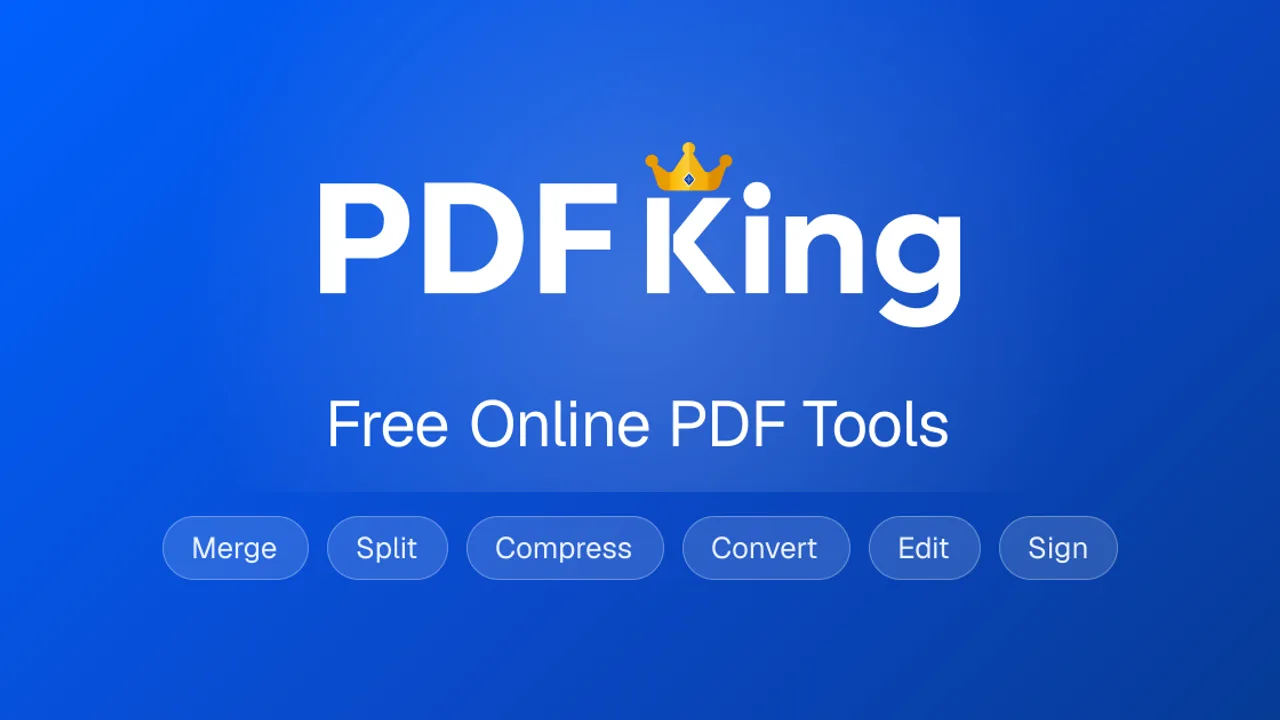 PDFKing - Merge, compress, convert PDFs