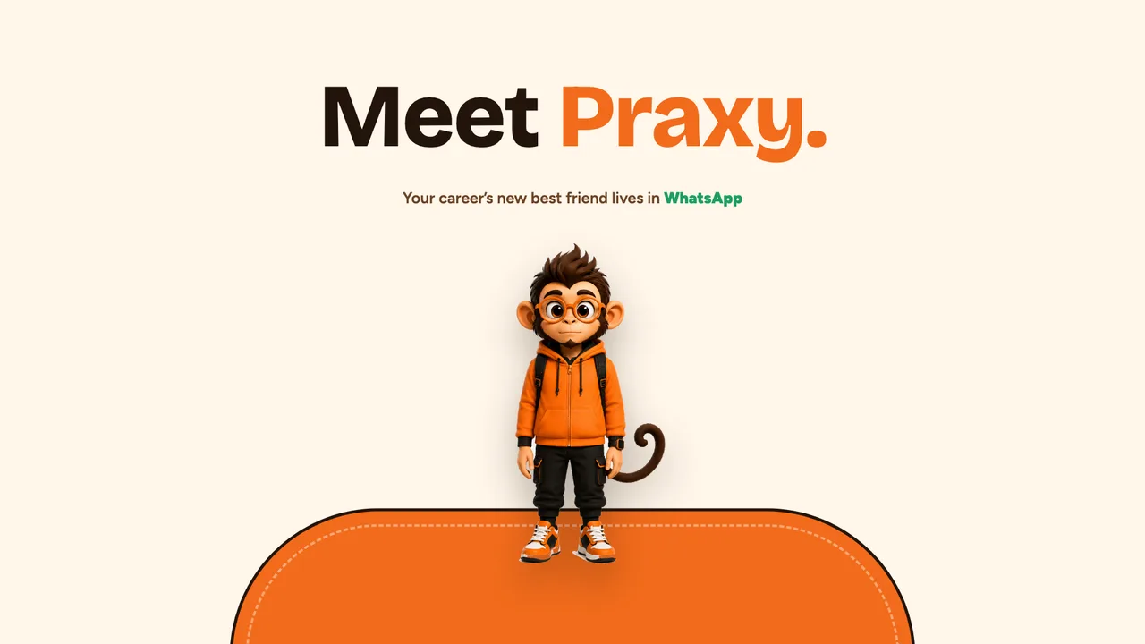 Praxy - AI Career coach on WhatsApp