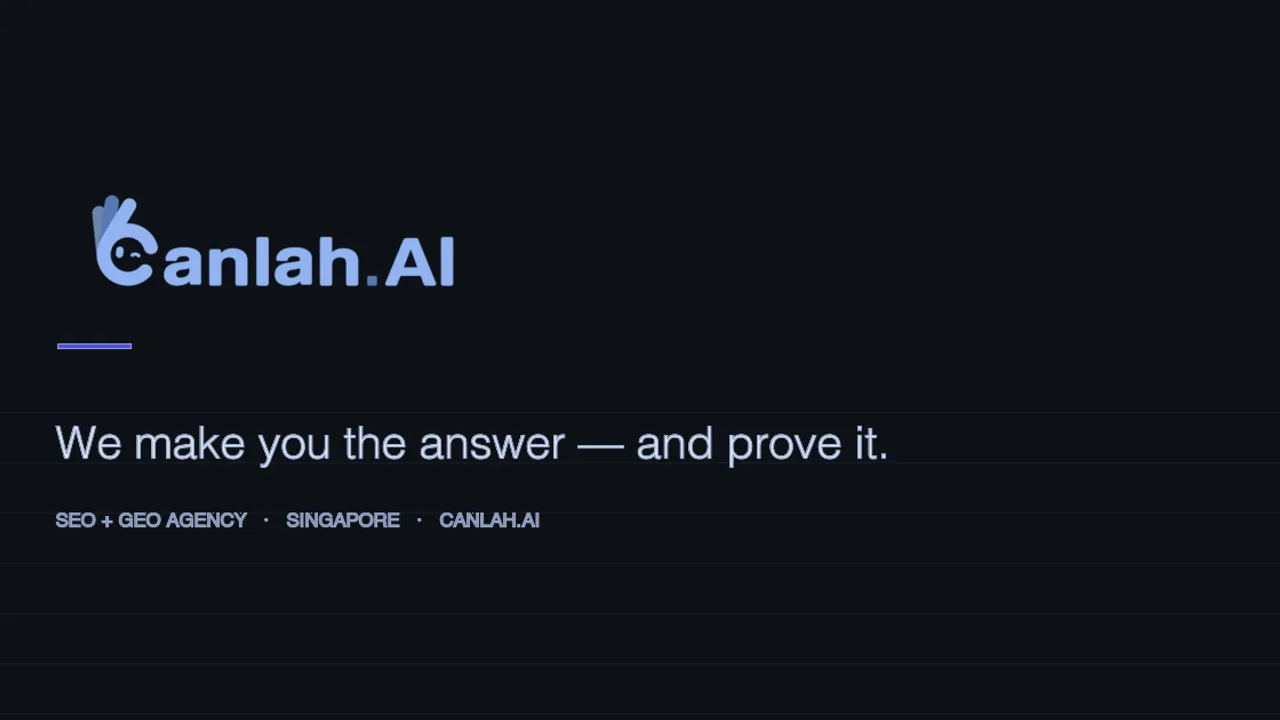 CANLAH AI - Get your brand into AI answers