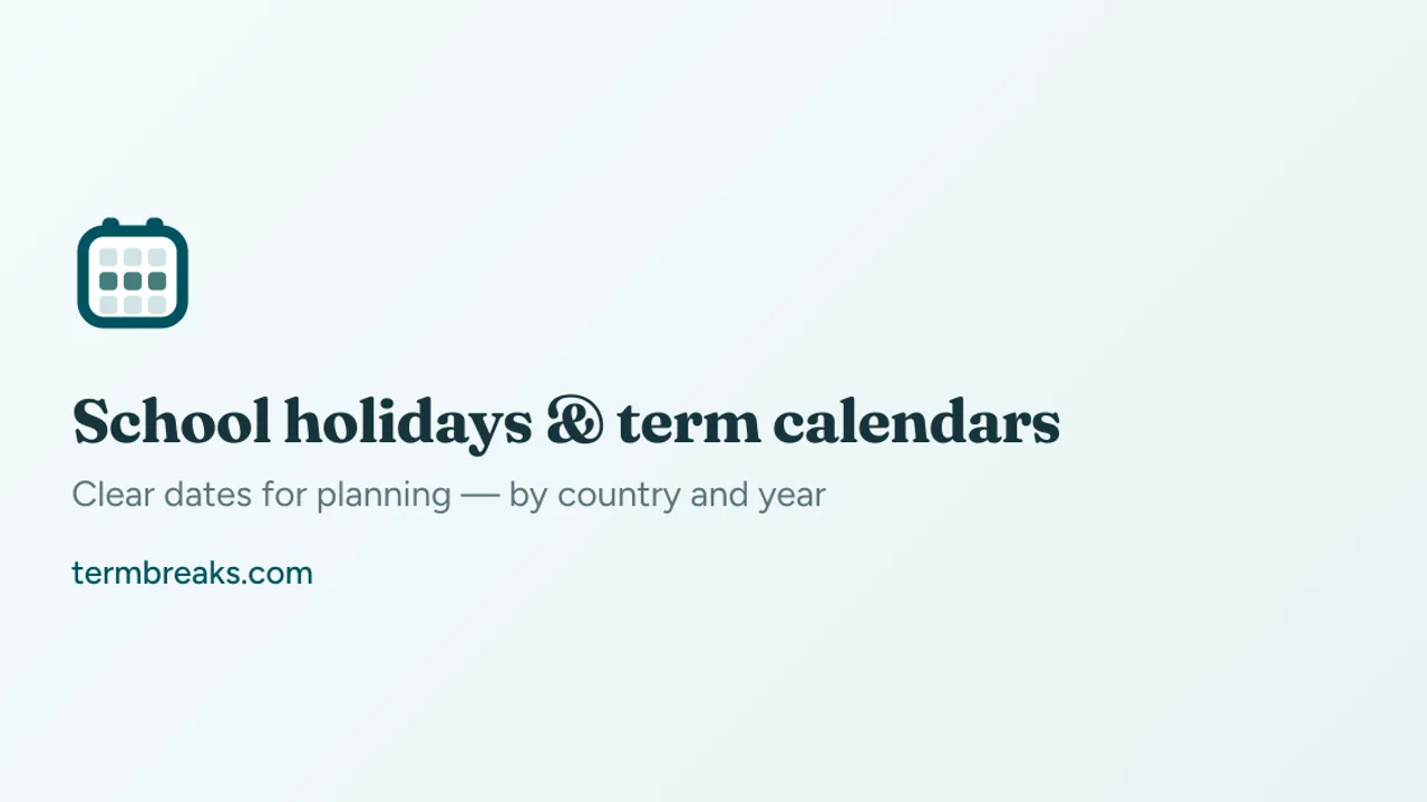 TermBreaks - Official school holiday calendars by country to help plan family trips around term dates and breaks.