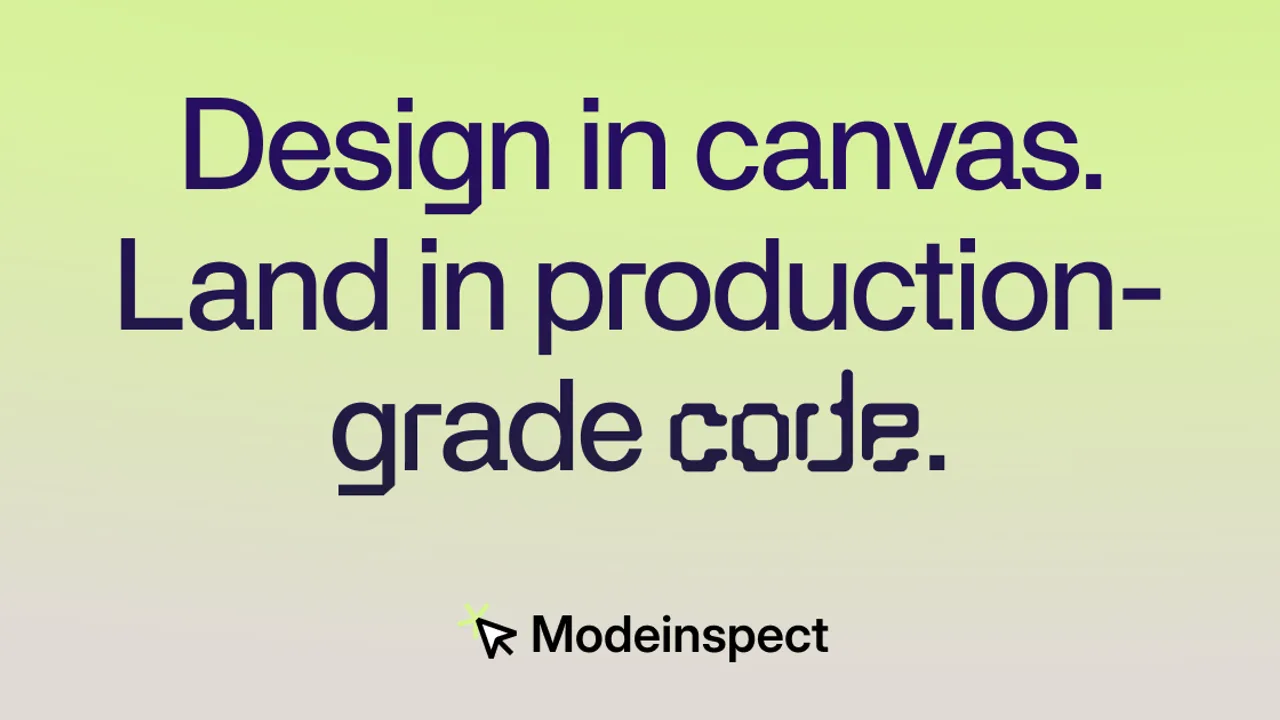Modeinspect - Design production-grade UI directly in your codebase with an AI canvas that generates merge-ready code.