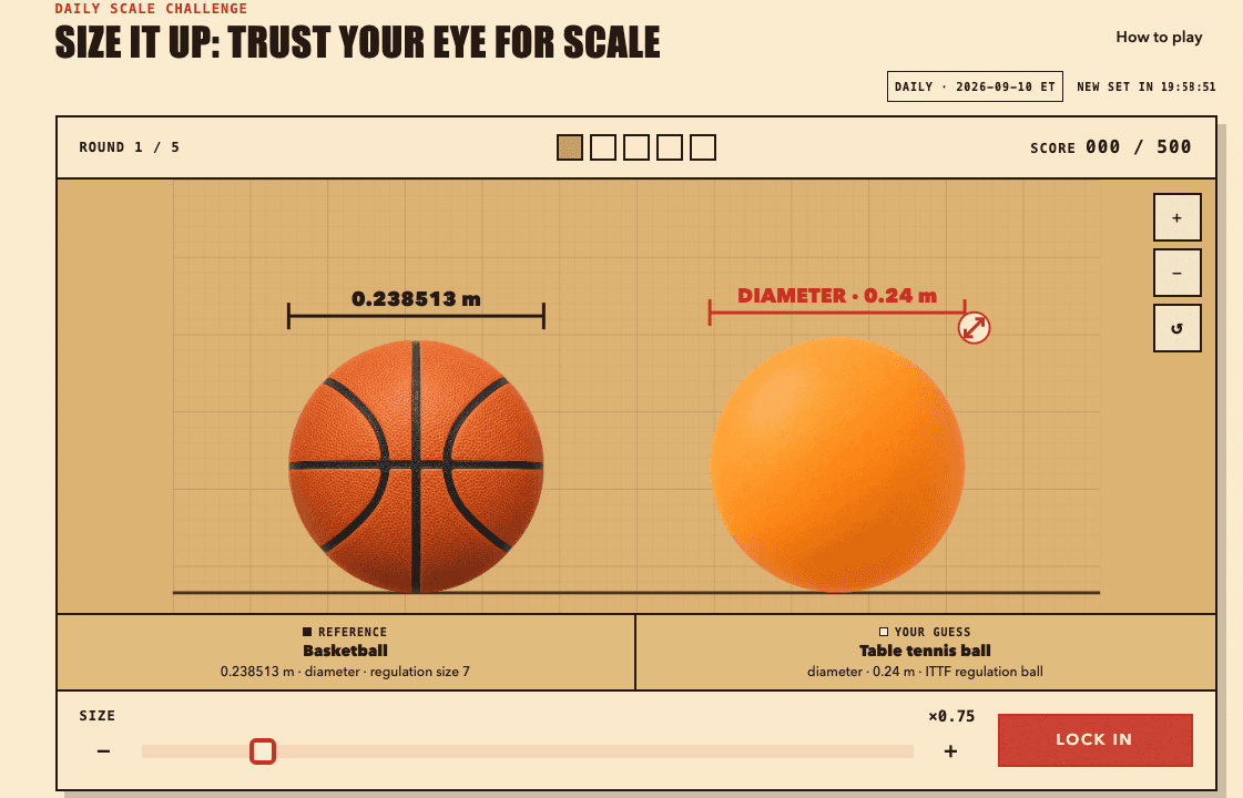 size-it-up - Play Size It Up style challenges on ScaleWise