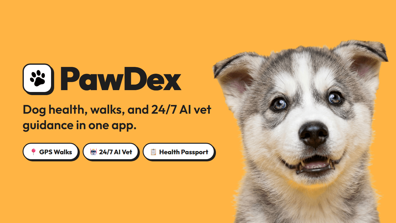 PawDex - AI pet health & care tracker