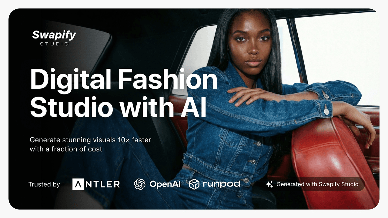 Swapify Studio - AI Fashion Shoots in Seconds