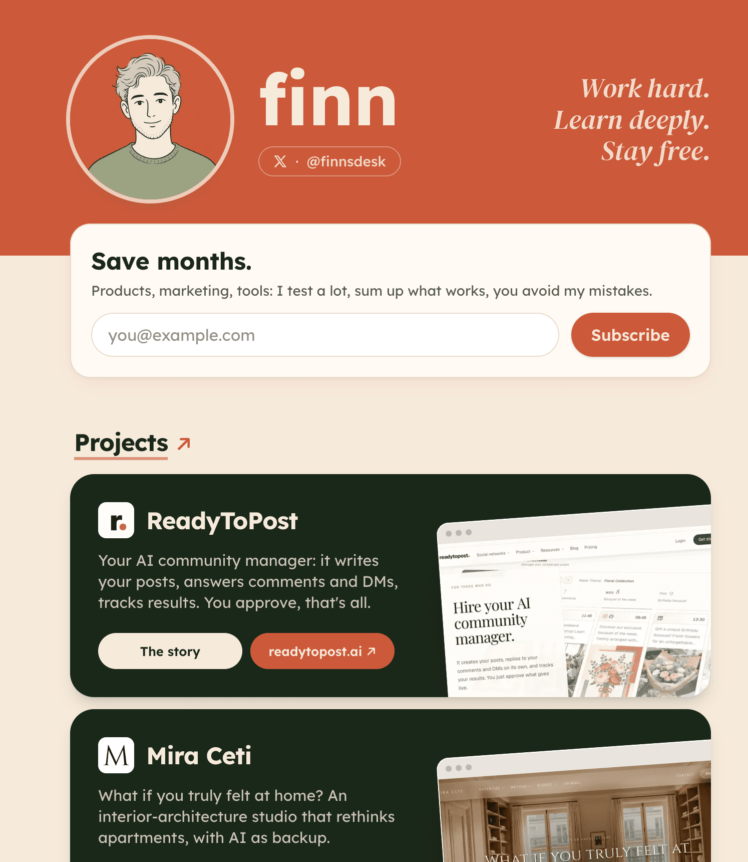 Finn Garden - Skip months of trial.