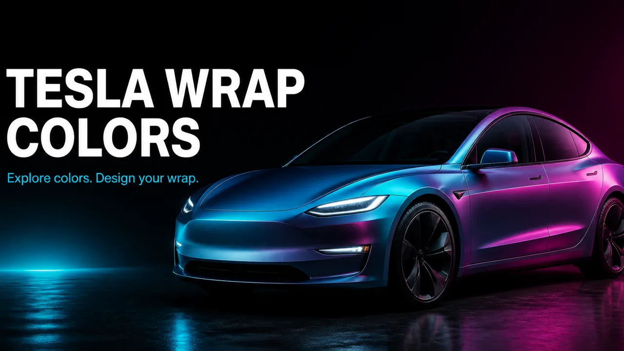 Tesla Wrap Colors - Browse Tesla wraps, skins and color ideas for Model 3, Model Y and Cybertruck, then preview your favorite design online.