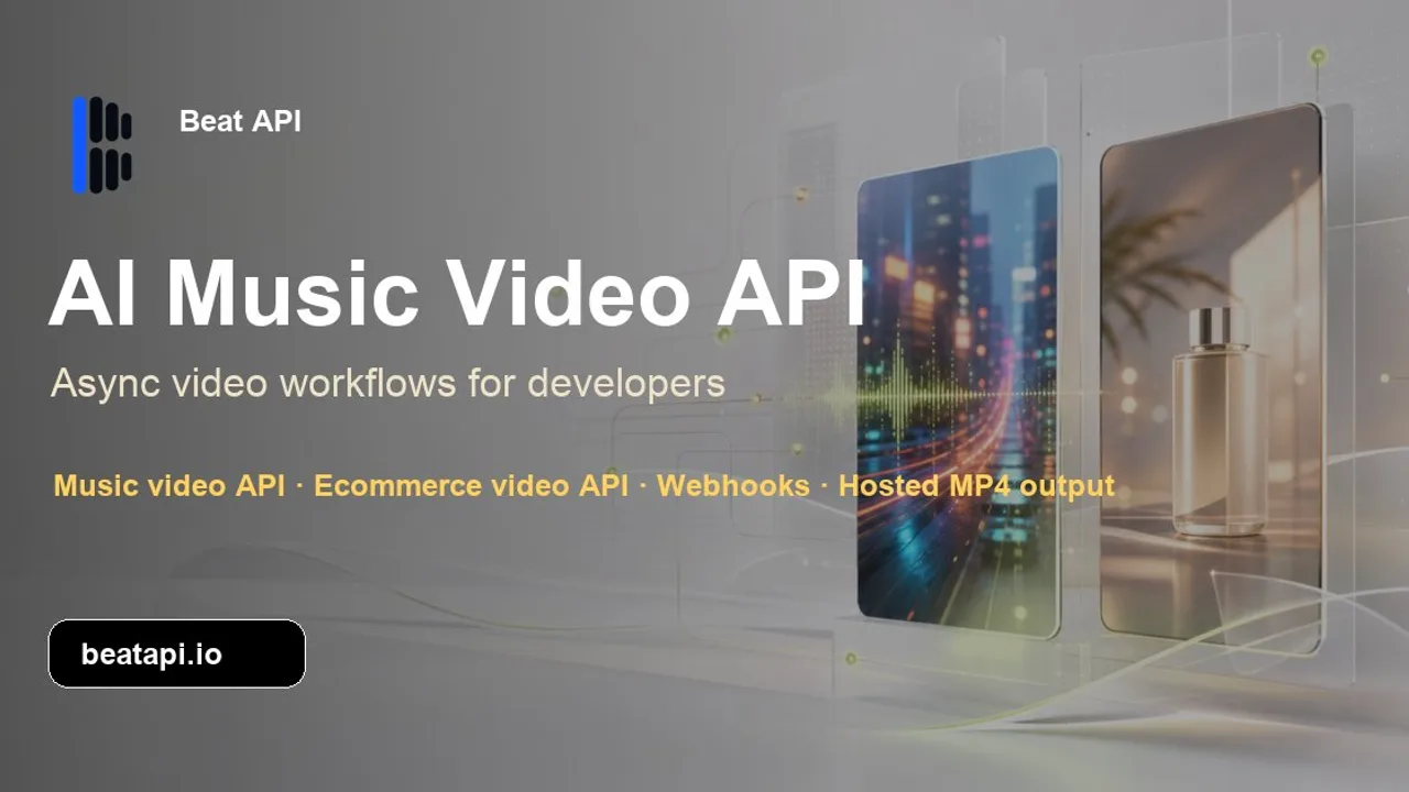 Beat API - Generate AI music videos from