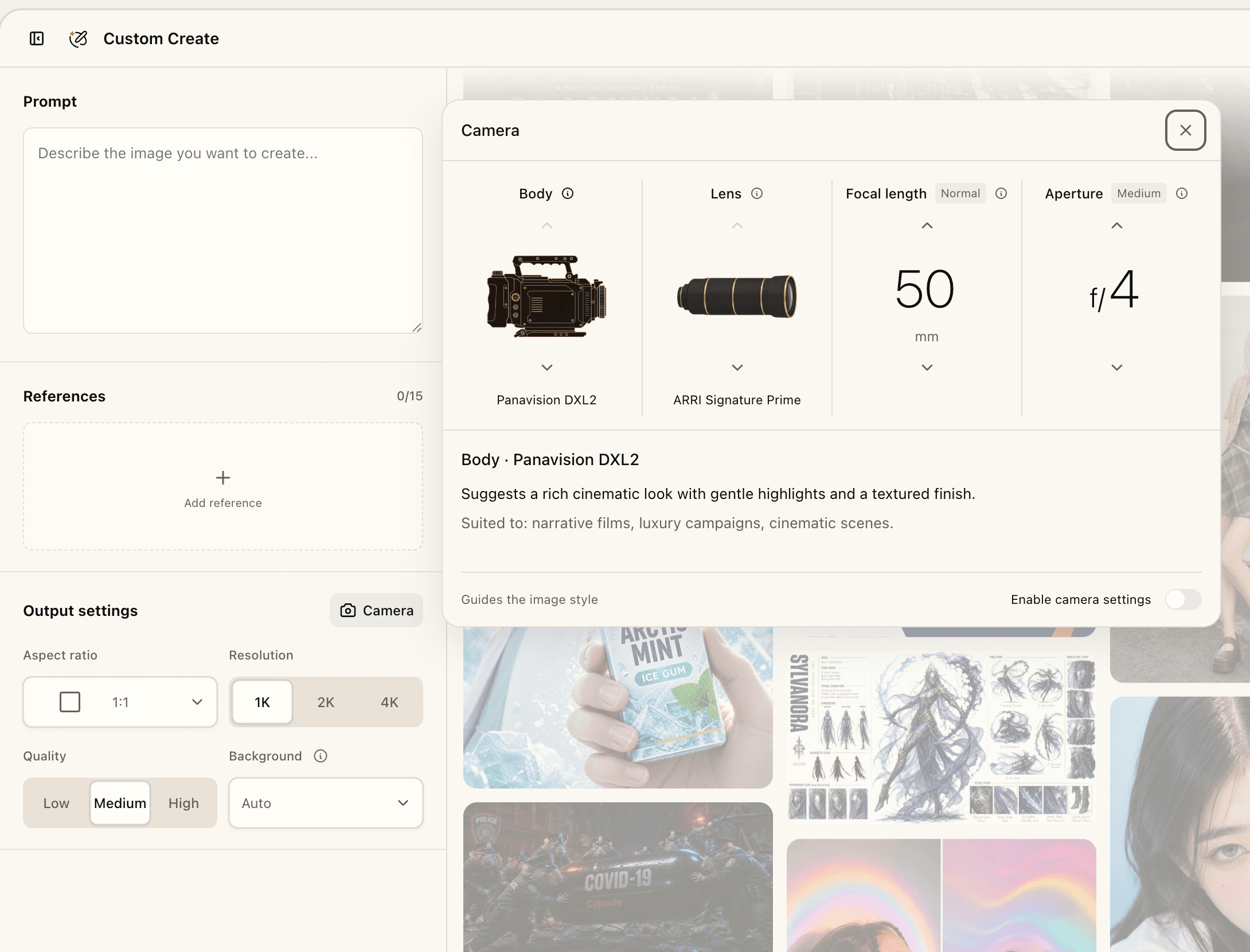 Pixolm - Generate and edit AI images from text or references in one creative workspace.