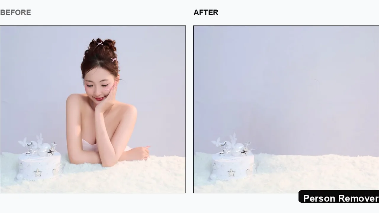 PersonRemover - Remove unwanted people from photos with AI that auto-detects or lets you brush them out, then rebuilds the background automatically.