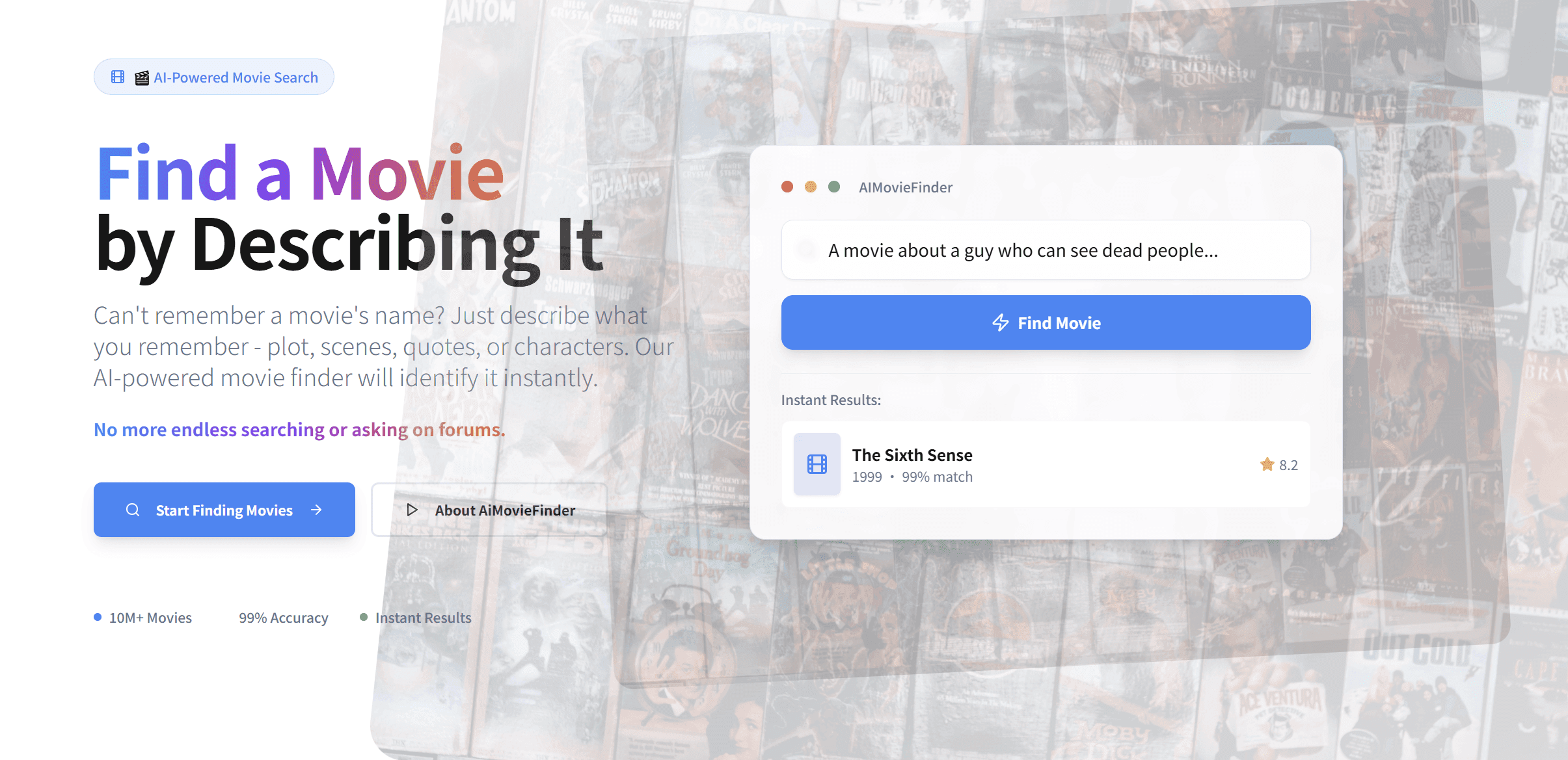 Movie Finder - Find movies from description