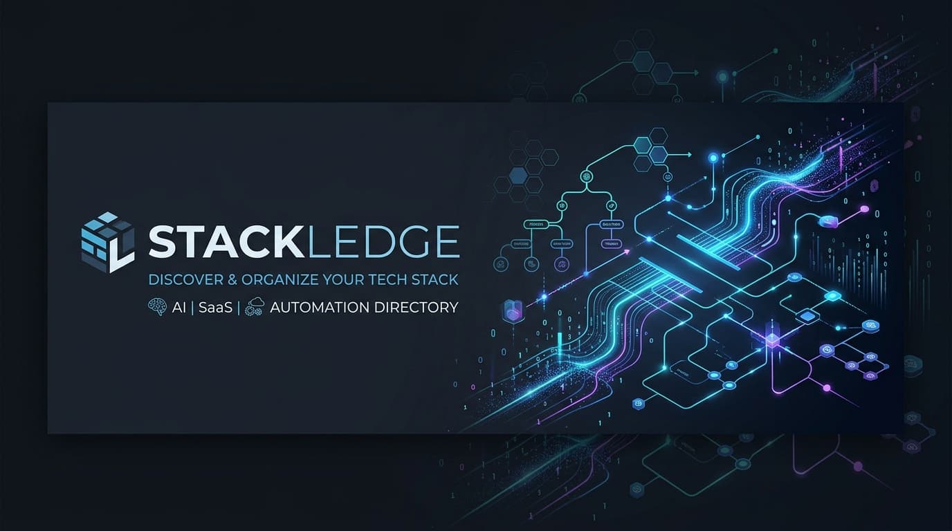 StackLedge - A curated directory of automation, AI and SaaS tools reviewed by hand before listing, including n8n workflows and community nodes.