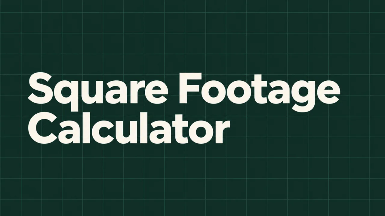 Square Footage Calculator - Measure rooms and turn floor area into whole-box flooring estimates.