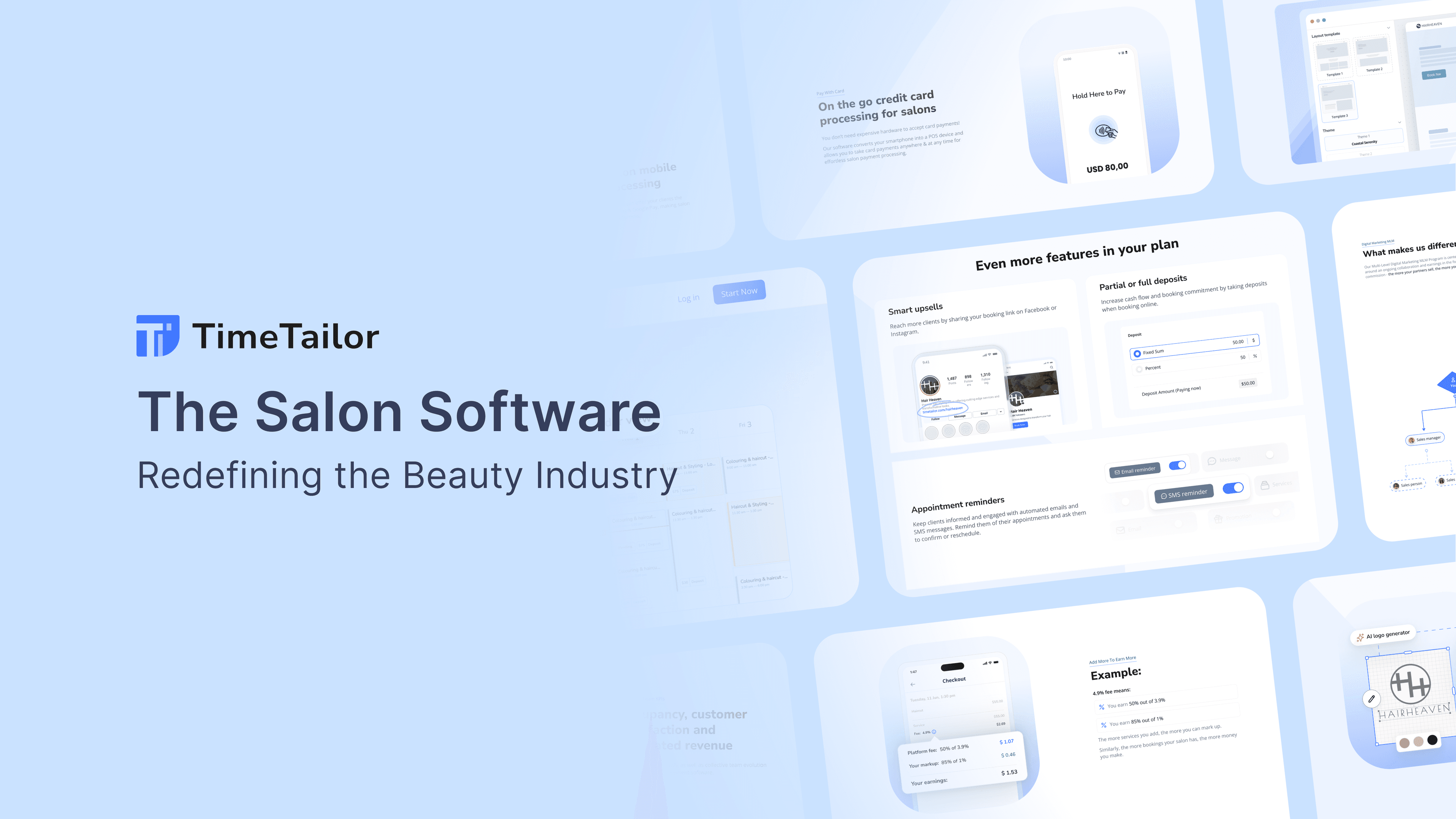 TimeTailor Salon Software - All-in-one salon software